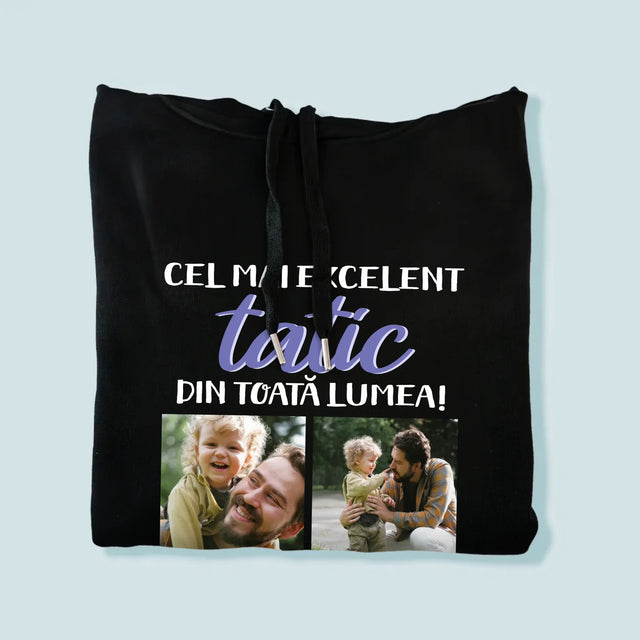 Colaj De Fotografii: Taticul - Hanorac Cu Glugă Pentru Bărbați