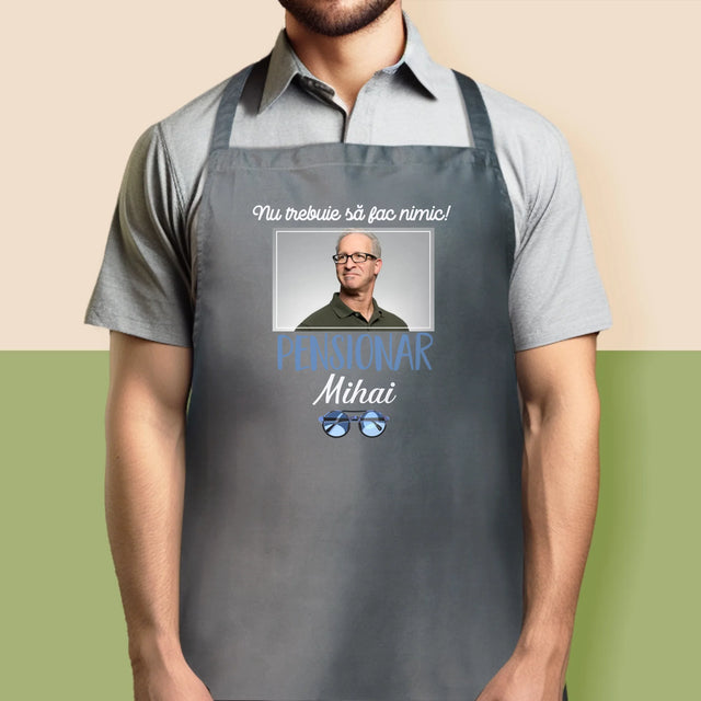 Fotografie Si Semnătură: Nu Trebue Să Fac Nimic! Pensionar - Șorț