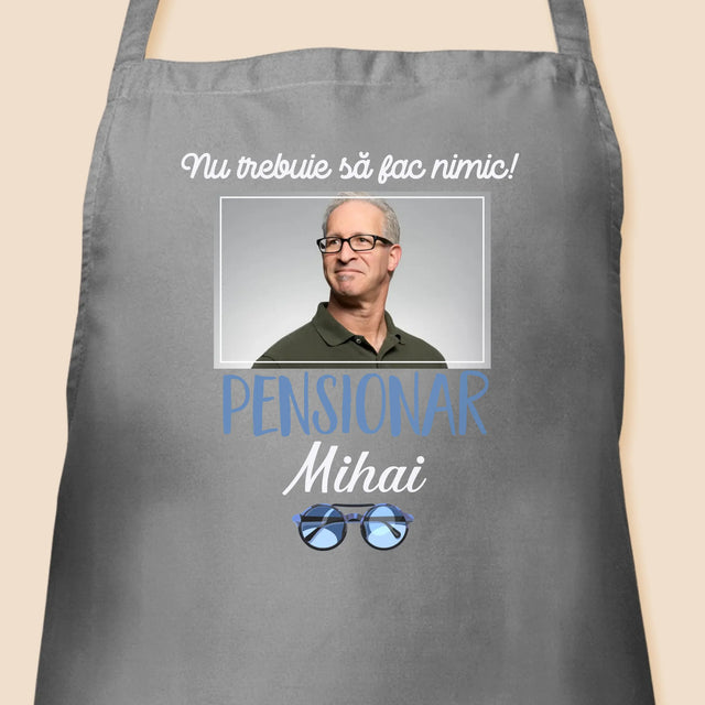 Fotografie Si Semnătură: Nu Trebue Să Fac Nimic! Pensionar - Șorț