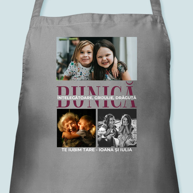 Colaj De Fotografii: Bunică Trăsături De Caracter - Șorț