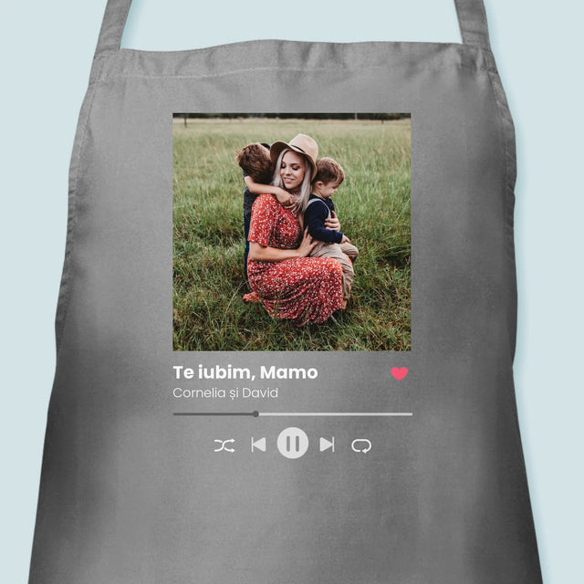 Fotografie Si Semnătură: Te Iubim Mamo - Șorț