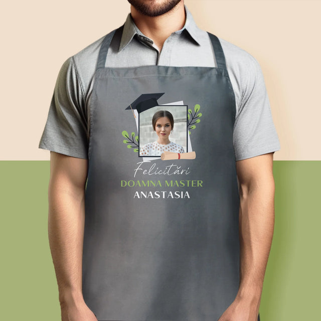 Fotografie Si Semnătură: Felicitări Master - Șorț