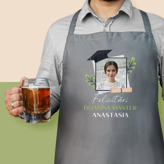 Fotografie Si Semnătură: Felicitări Master - Șorț