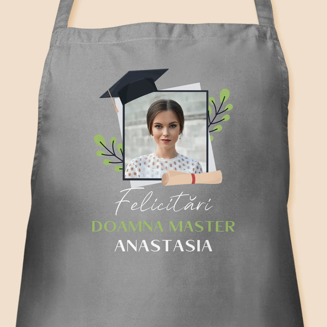 Fotografie Si Semnătură: Felicitări Master - Șorț