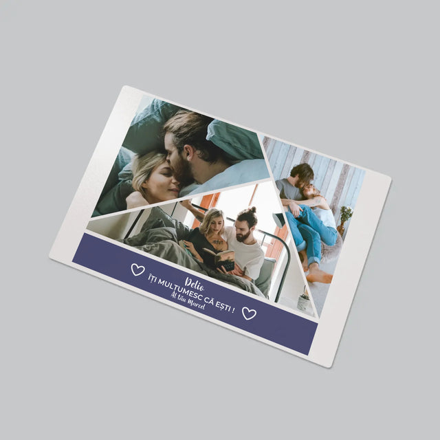 Colaj De Fotografii: Mulțumesc Că Ești - Mapa De Birou