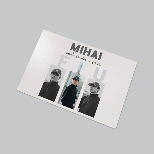 Colaj foto: Cel mai bun fiu - Covoraș de birou | RO