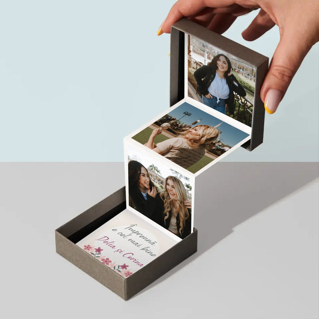 Colaj De Fotografii: Prietene Împreună E Cel Mai Bine - Set De Fotografii Pliante