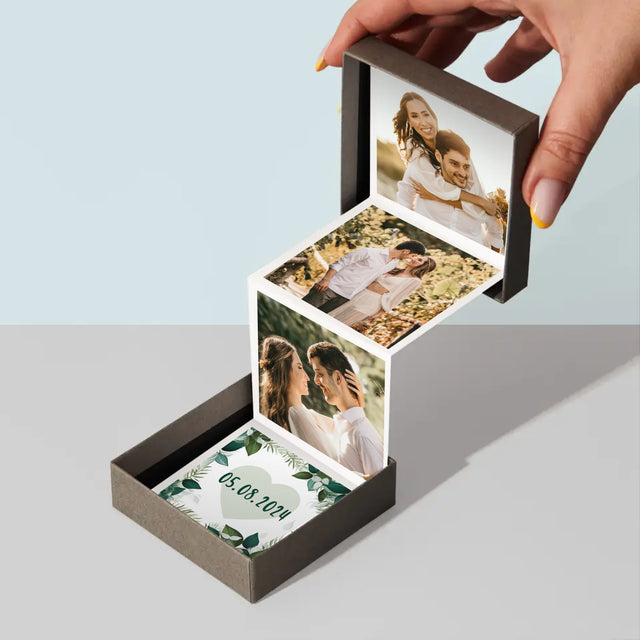 Colaj De Fotografii: Data Dumneavoastră - Set De Fotografii Pliante