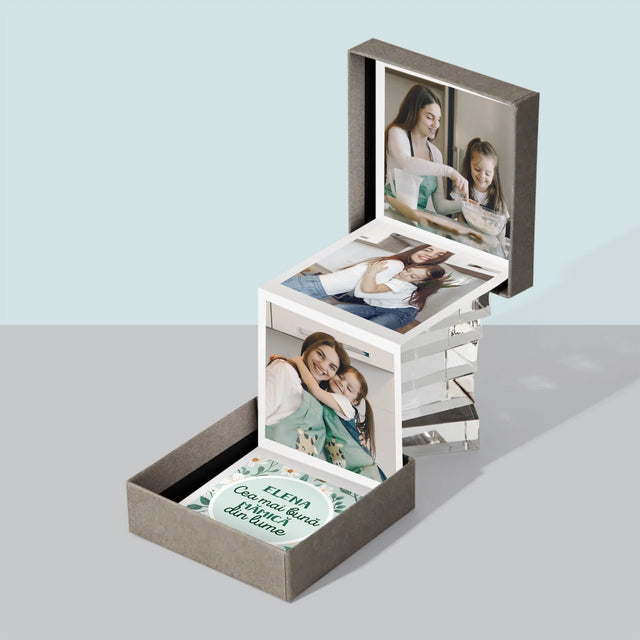 Colaj De Fotografii: Cea Mai Bună Mămică Flori - Set De Fotografii Pliante