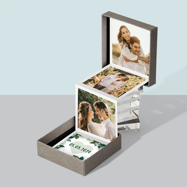 Colaj De Fotografii: Data Dumneavoastră - Set De Fotografii Pliante