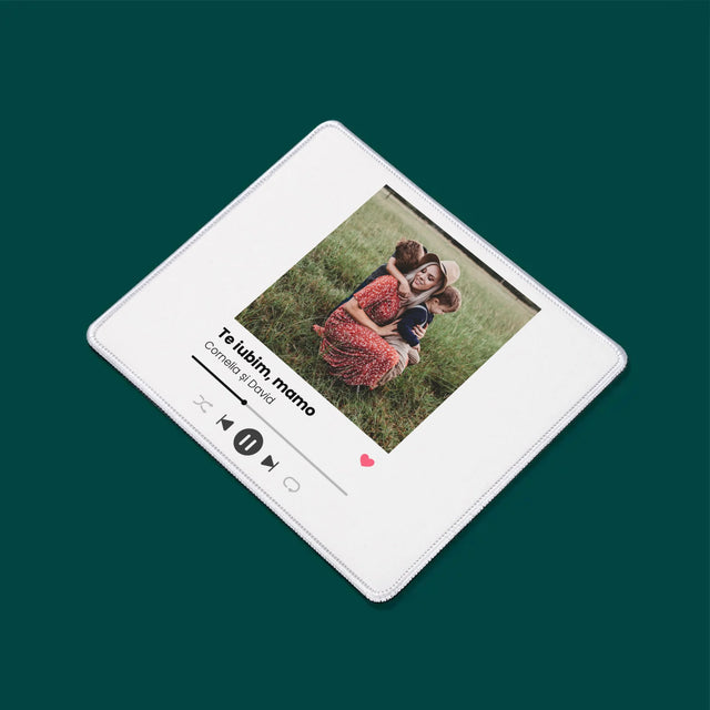 Fotografie Si Semnătură: Spotify Cu Fotografia Ta - Mouse Pad