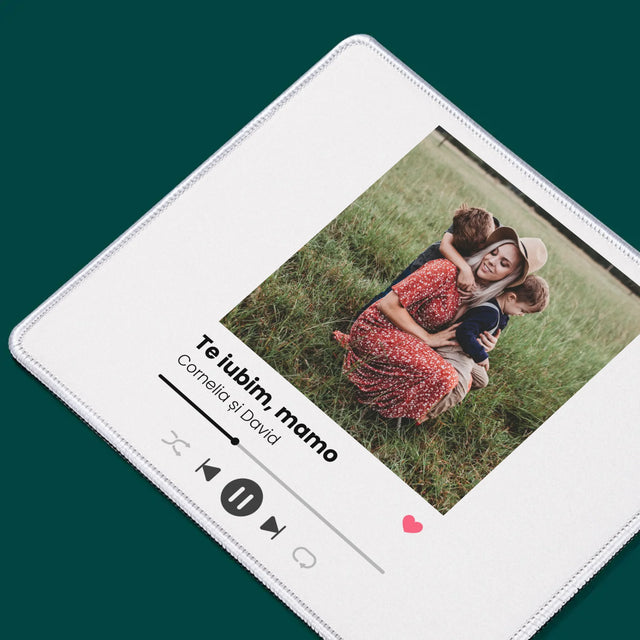 Fotografie Si Semnătură: Spotify Cu Fotografia Ta - Mouse Pad