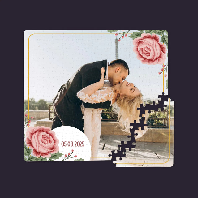 Colaj De Fotografii: Data Dumneavoastră - Puzzle