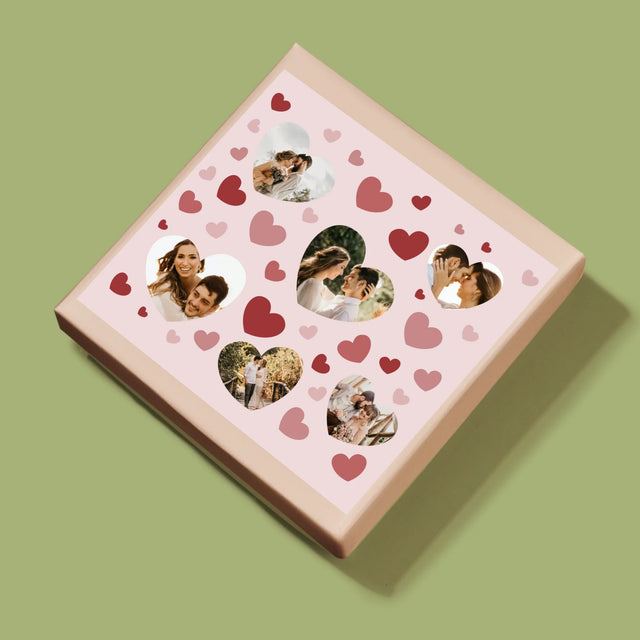 Colaj De Fotografii: Inime Fotofrafii - Puzzle