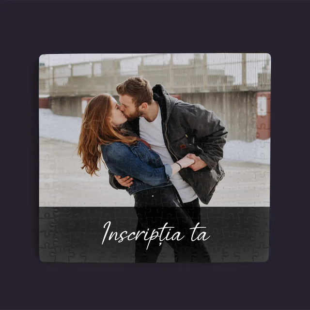 Fotografie Si Semnătură: Fotografia Ta Cu Inscripție - Puzzle