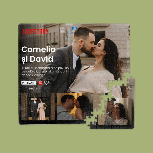Colaj De Fotografii: Istorie De Dragoste - Puzzle