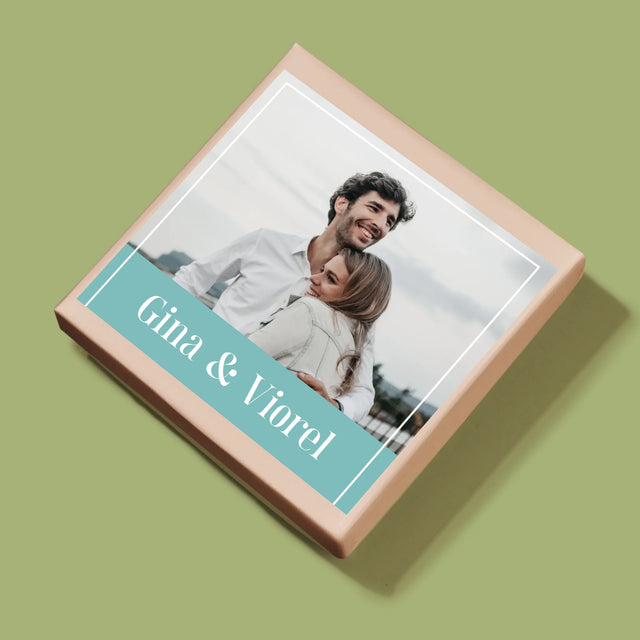 Colaj De Fotografii: Cuplu Nume - Puzzle