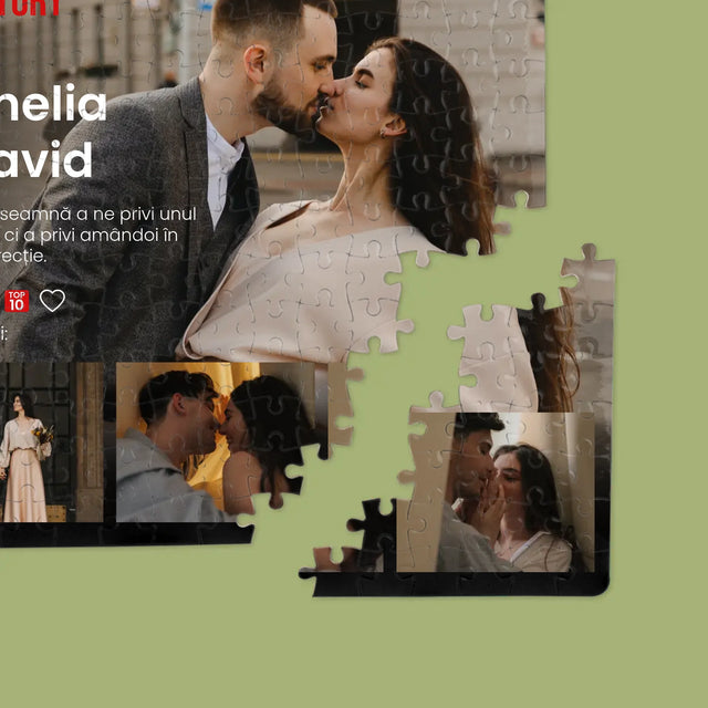 Colaj De Fotografii: Istorie De Dragoste - Puzzle