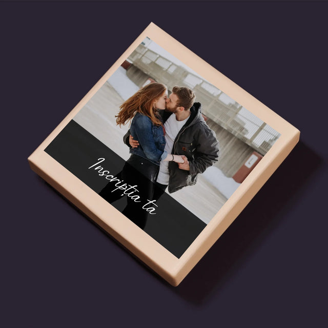 Fotografie Si Semnătură: Fotografia Ta Cu Inscripție - Puzzle