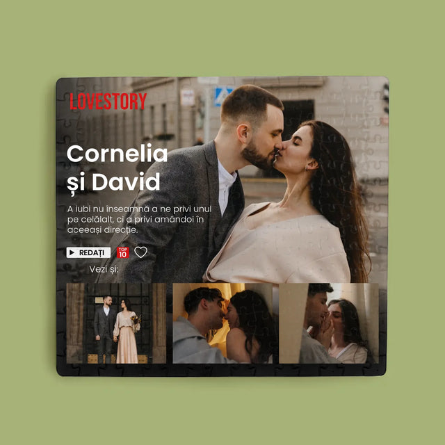 Colaj De Fotografii: Istorie De Dragoste - Puzzle