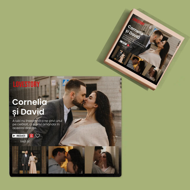 Colaj De Fotografii: Istorie De Dragoste - Puzzle
