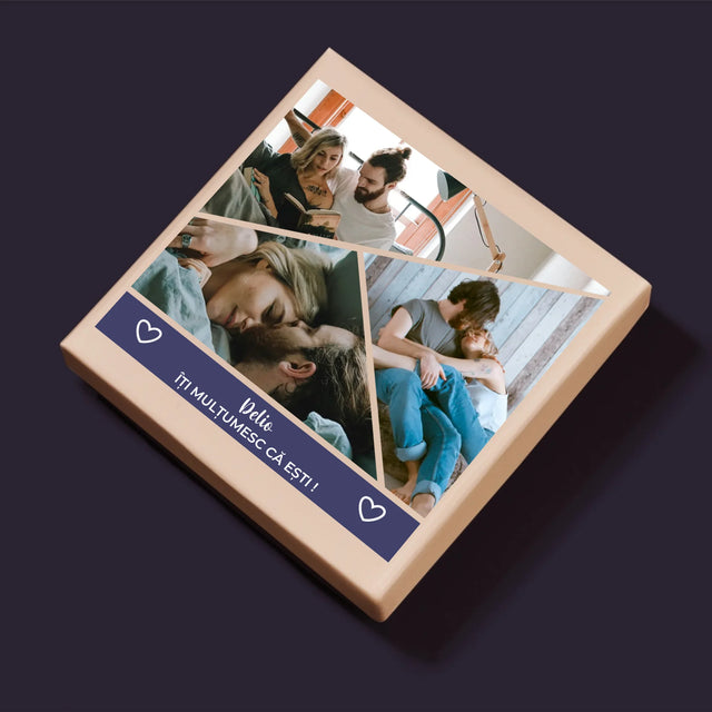 Colaj De Fotografii: Mulțumesc Că Ești - Puzzle