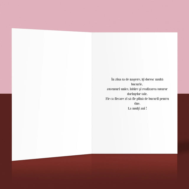 Fotografie Si Semnătură: 18 Stele - Card Cu Felicitări