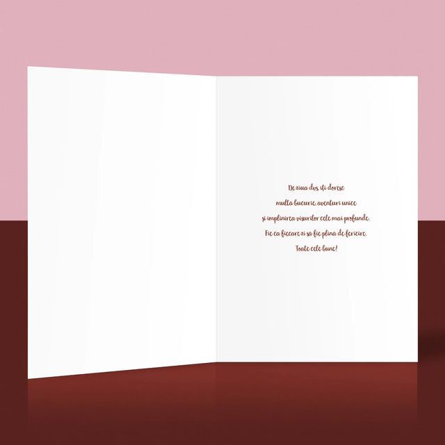 Colaj De Fotografii: Dulci Felicitări - Card Cu Felicitări