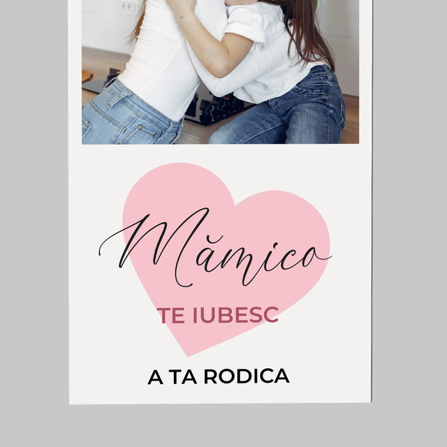 Colaj De Fotografii: Mămică - Magnet Pe Fregider