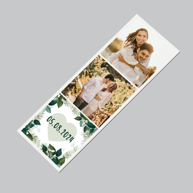 Colaj De Fotografii: Data Dumneavoastră - Magnet Pe Fregider