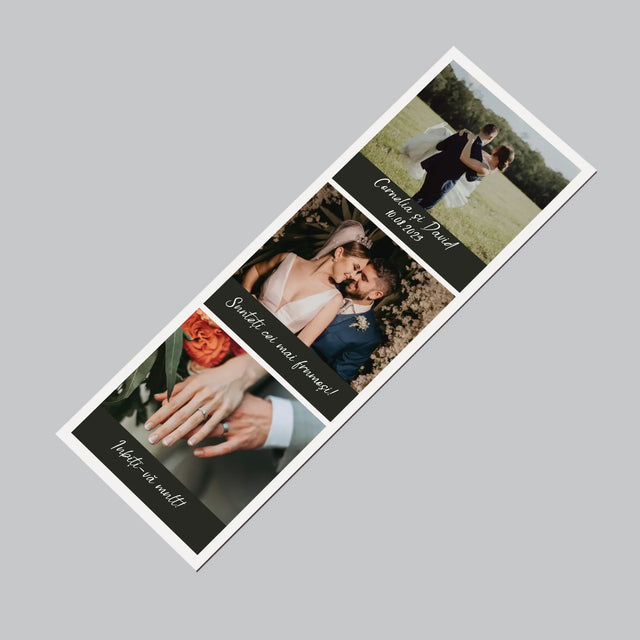 Fotografie Si Semnătură: Fotografie De Nuntă - Magnet Pe Fregider