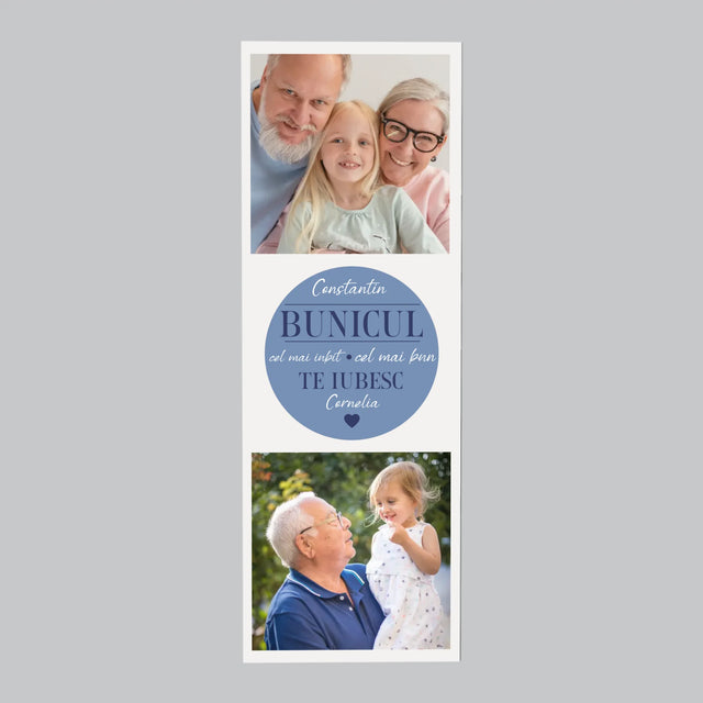 Colaj De Fotografii: Iubitul Bunic - Magnet Pe Fregider