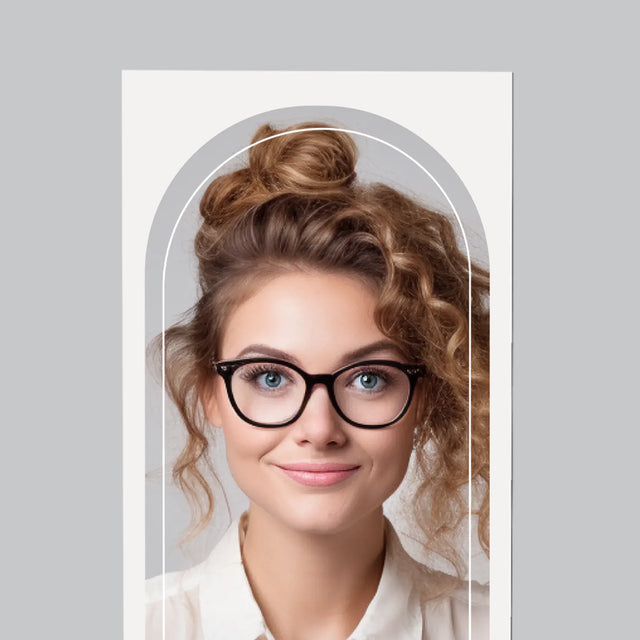 Fotografie Si Semnătură: Cel Mai Bun Învățător Din Lume - Magnet Pe Fregider