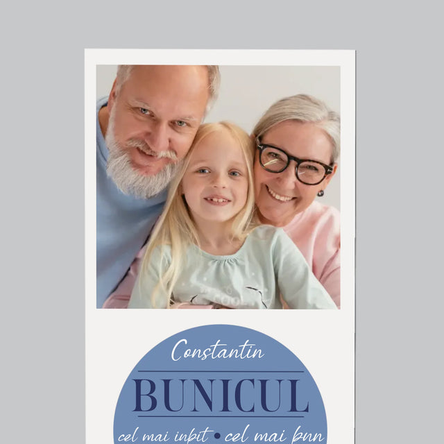 Colaj De Fotografii: Iubitul Bunic - Magnet Pe Fregider