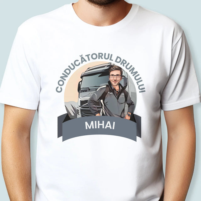 Personajul Tău: Conducătorul Drumului - Tricou Pentru Bărbați