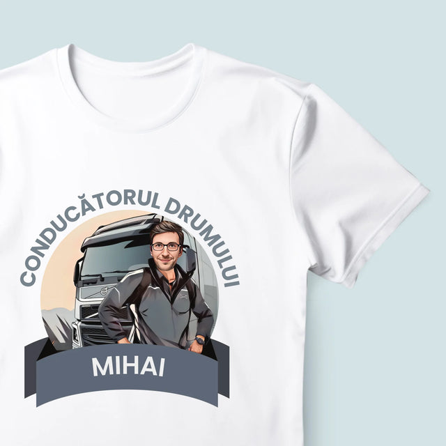 Personajul Tău: Conducătorul Drumului - Tricou Pentru Bărbați