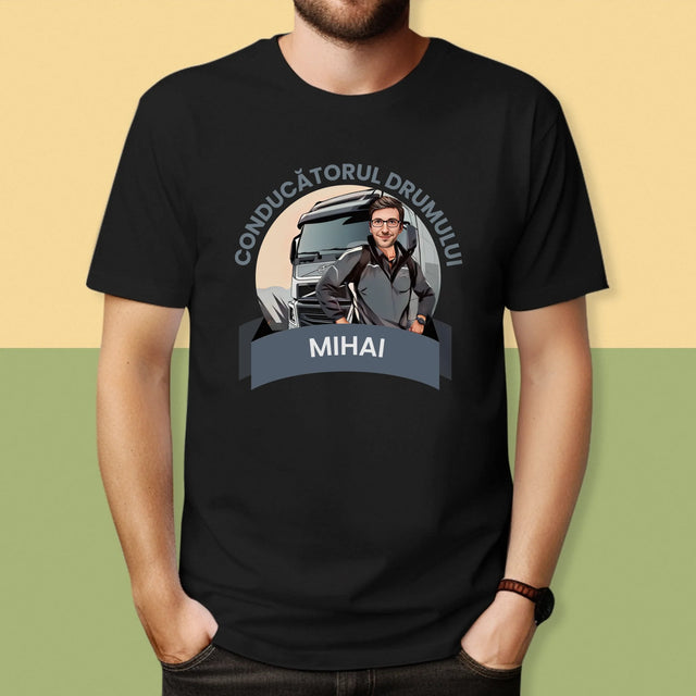 Personajul Tău: Conducătorul Drumului - Tricou Pentru Bărbați