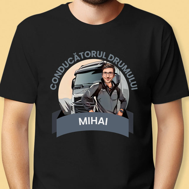 Personajul Tău: Conducătorul Drumului - Tricou Pentru Bărbați