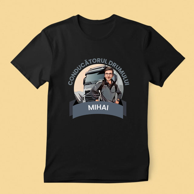 Personajul Tău: Conducătorul Drumului - Tricou Pentru Bărbați