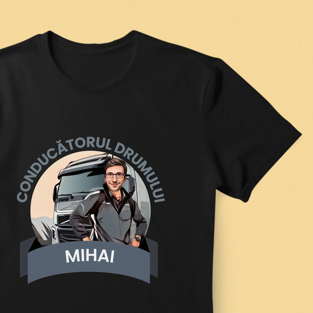 Personajul Tău: Conducătorul Drumului - Tricou Pentru Bărbați