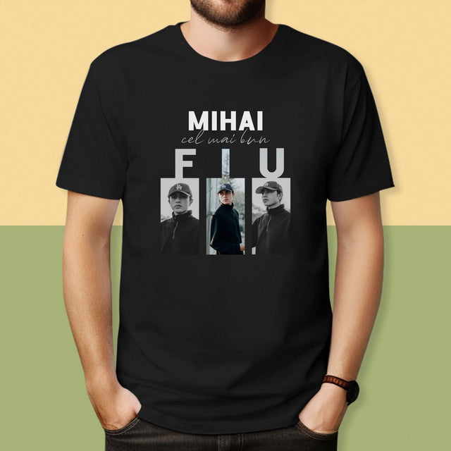 Colaj foto: Best Son - Tricou bărbați cu imprimeu | RO