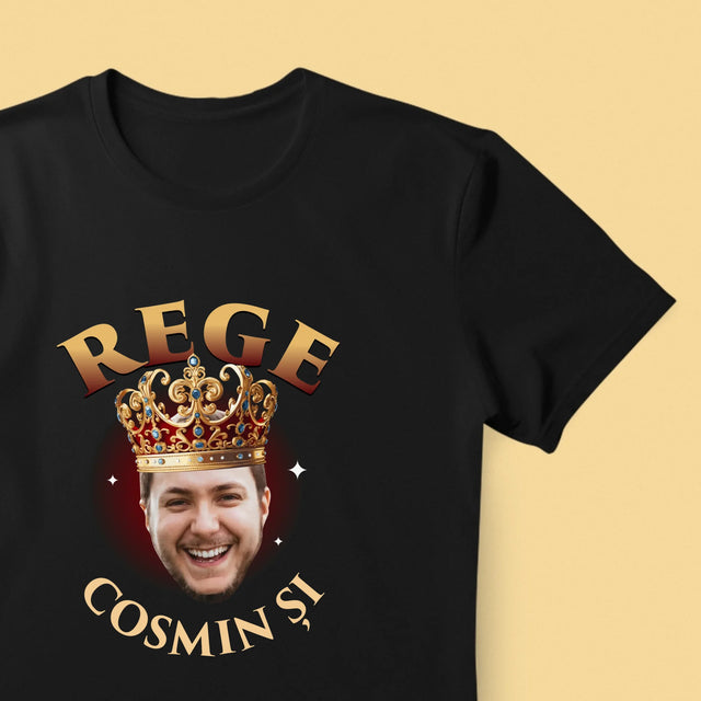 Fotografie Si Semnătură: Rege - Tricou Pentru Bărbați