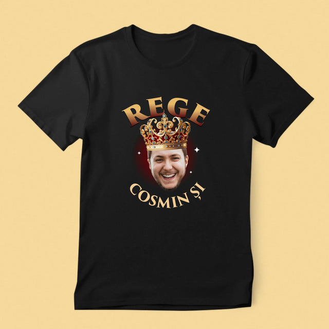 Fotografie Si Semnătură: Rege - Tricou Pentru Bărbați