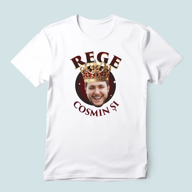 Fotografie Si Semnătură: Rege - Tricou Pentru Bărbați