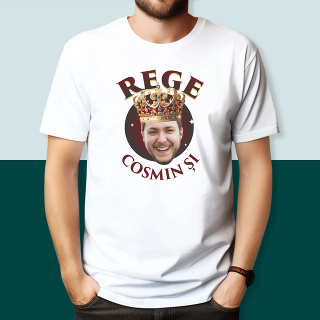 Fotografie Si Semnătură: Rege - Tricou Pentru Bărbați