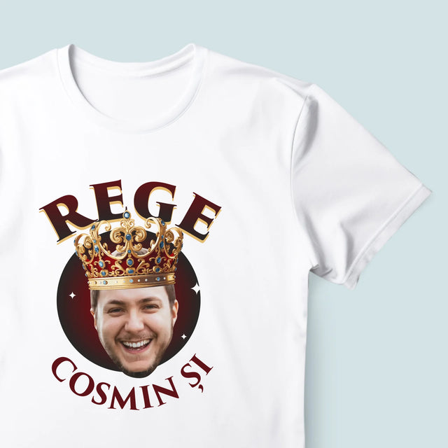 Fotografie Si Semnătură: Rege - Tricou Pentru Bărbați