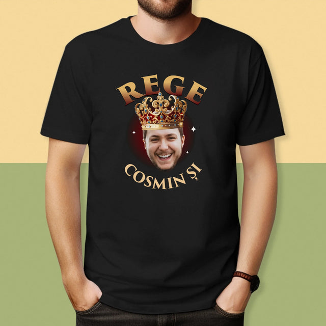 Fotografie Si Semnătură: Rege - Tricou Pentru Bărbați