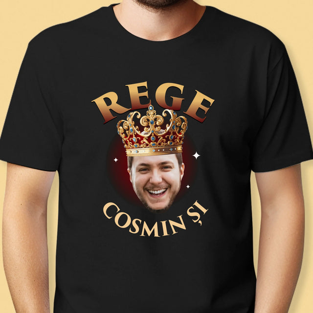 Fotografie Si Semnătură: Rege - Tricou Pentru Bărbați
