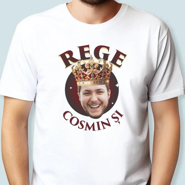 Fotografie Si Semnătură: Rege - Tricou Pentru Bărbați