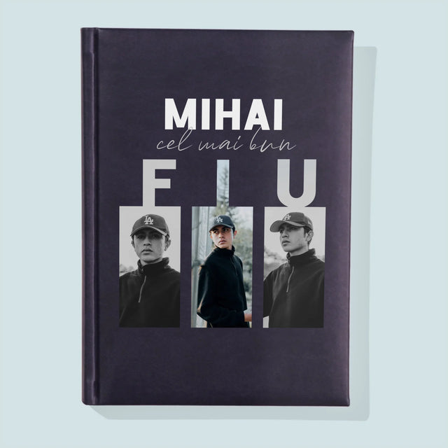 Colaj foto: Cel mai bun fiu - Caiet de carte cu imprimare | RO